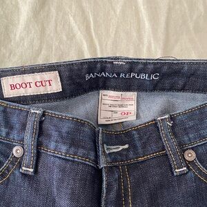 Banana Republic Petites Women’s Dark Blue Bootcut Jeans